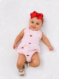 Pink Watermelon Bubble Romper