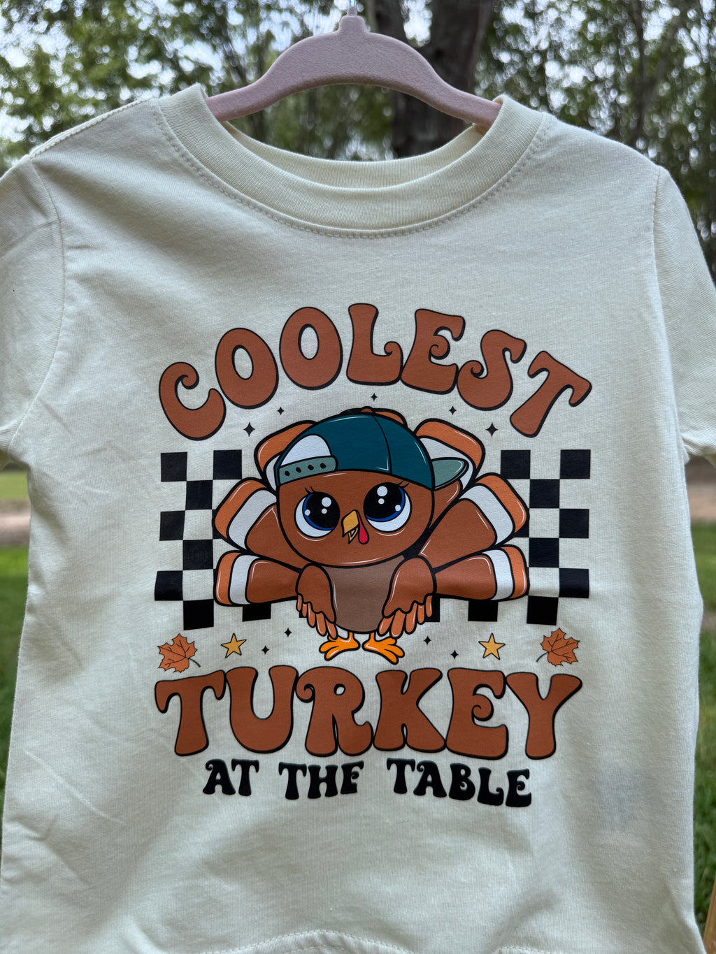 Coolest Turkey at the Table Graphic Tee