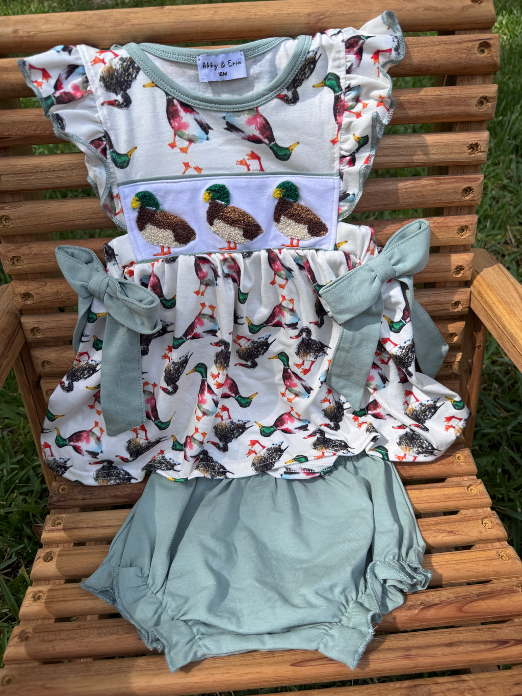 Mallard Moment Duck Bloomer Set