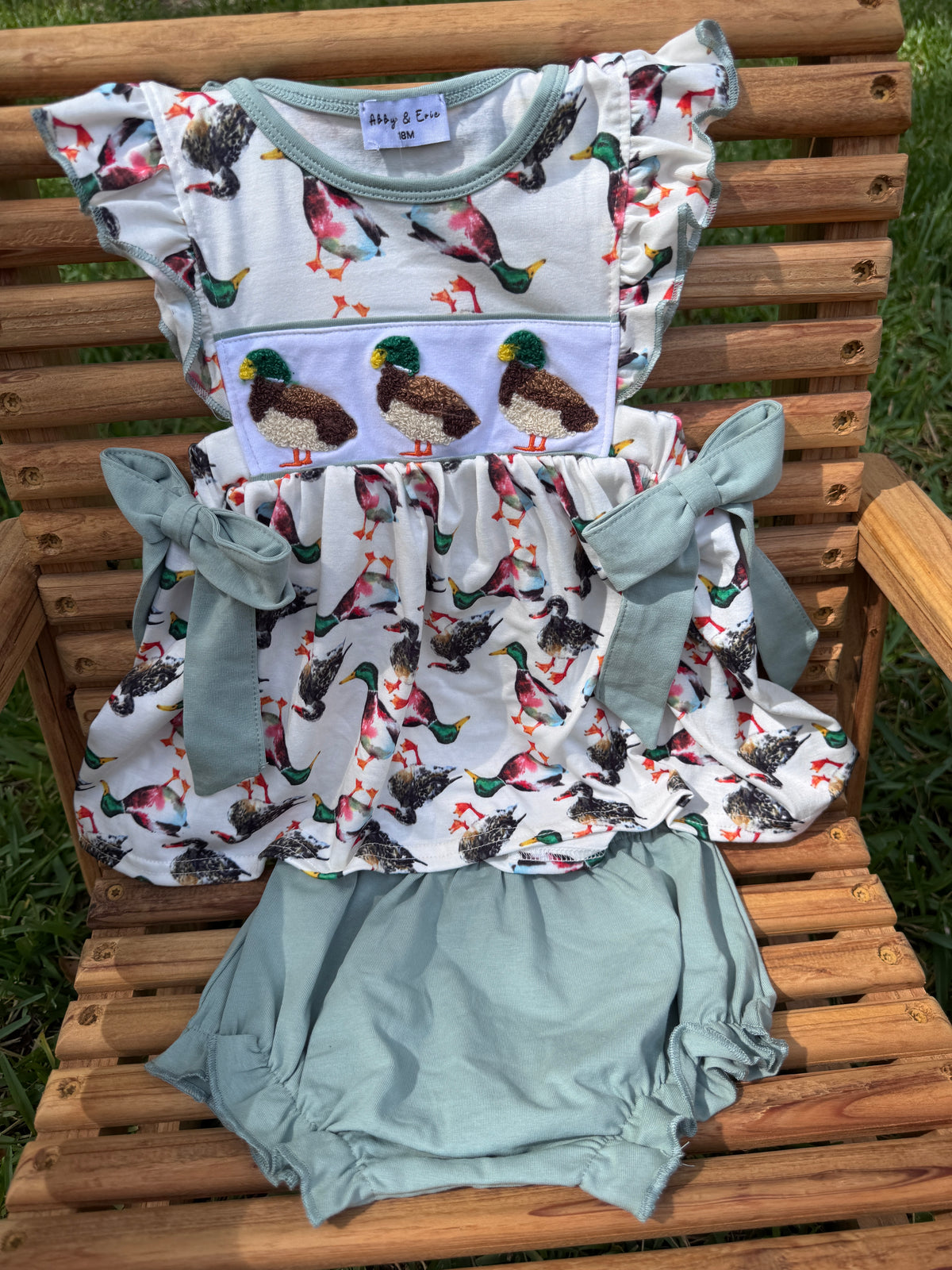 Mallard Moment Duck Bloomer Set