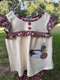 Mallard Darling Ruffle Short Set 🦆🤎