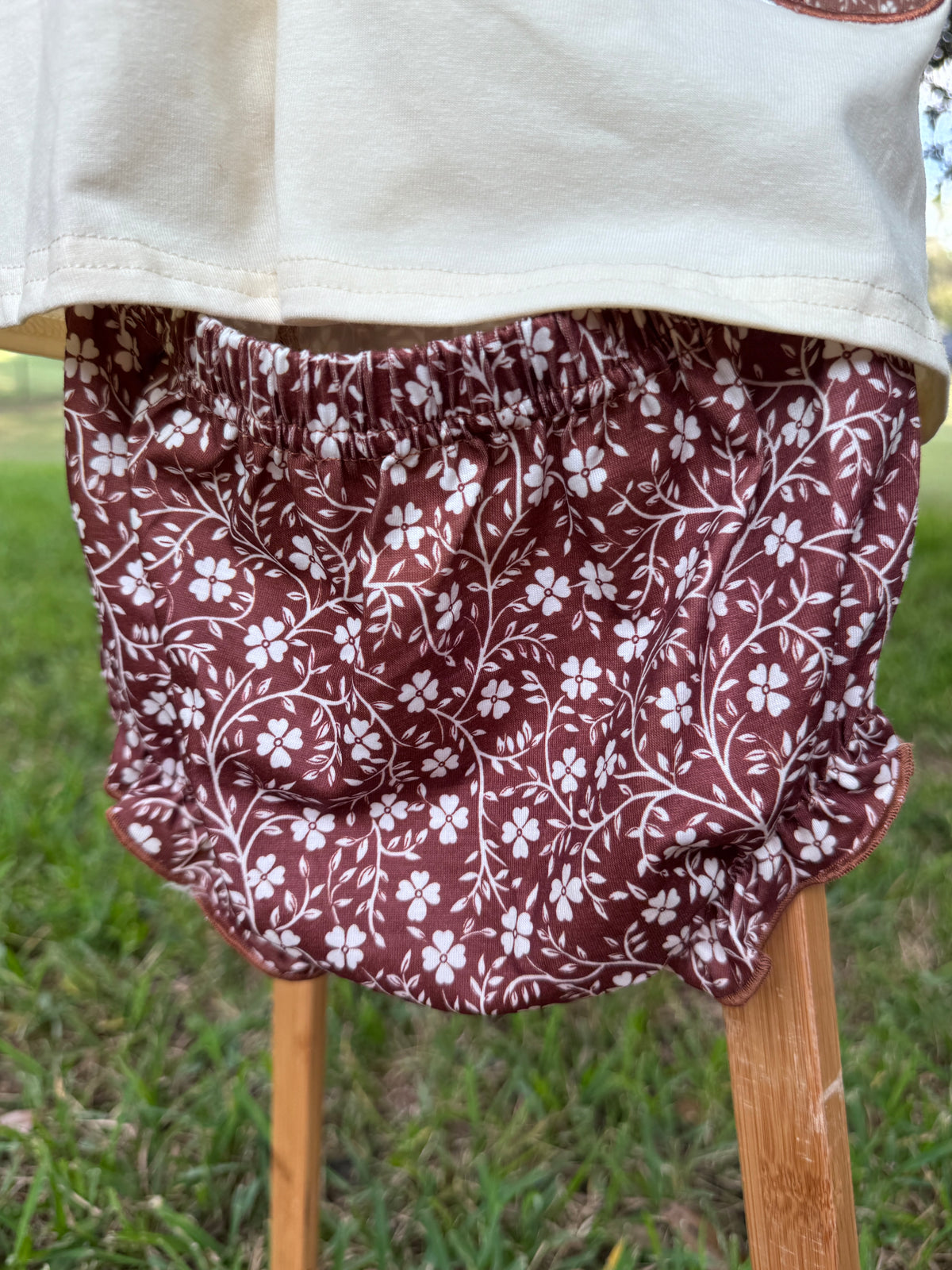 Mallard Darling Ruffle Short Set 🦆🤎