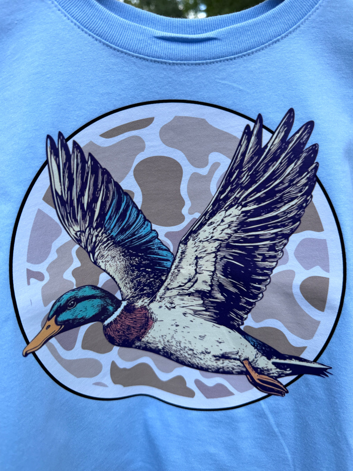 Mallard Duck Camo Graphic Tee