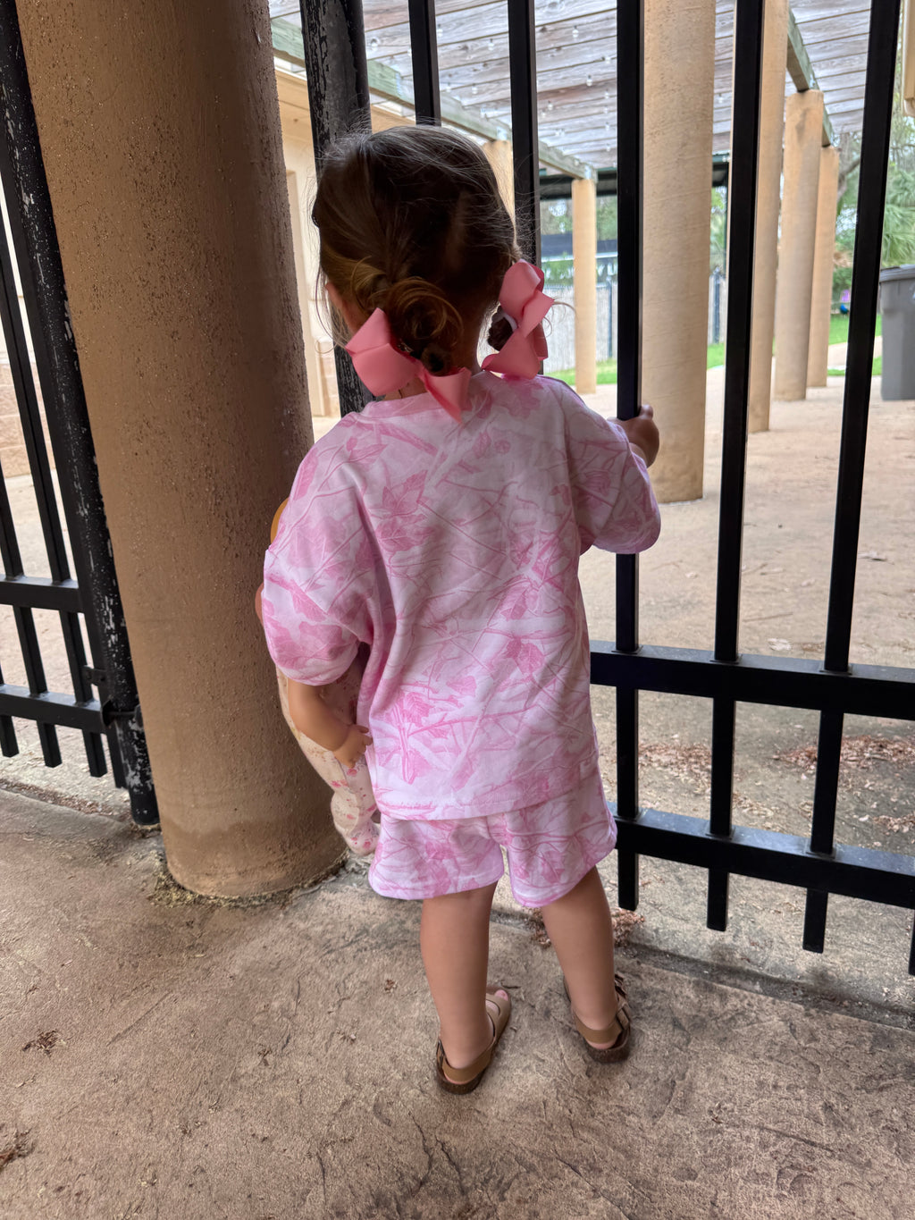 Pink Camo Lounge Set