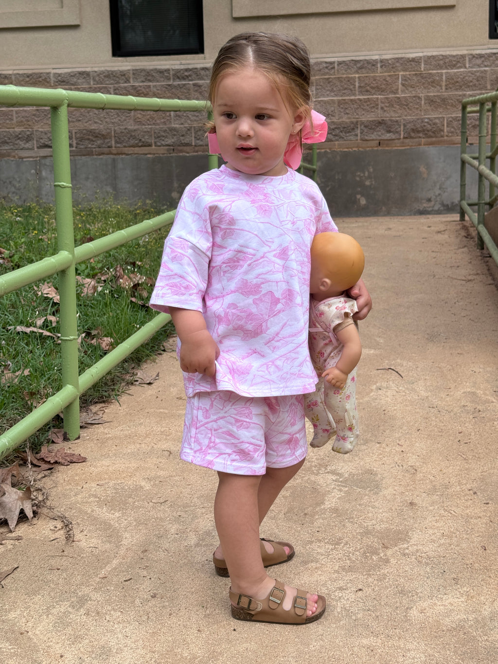 Pink Camo Lounge Set