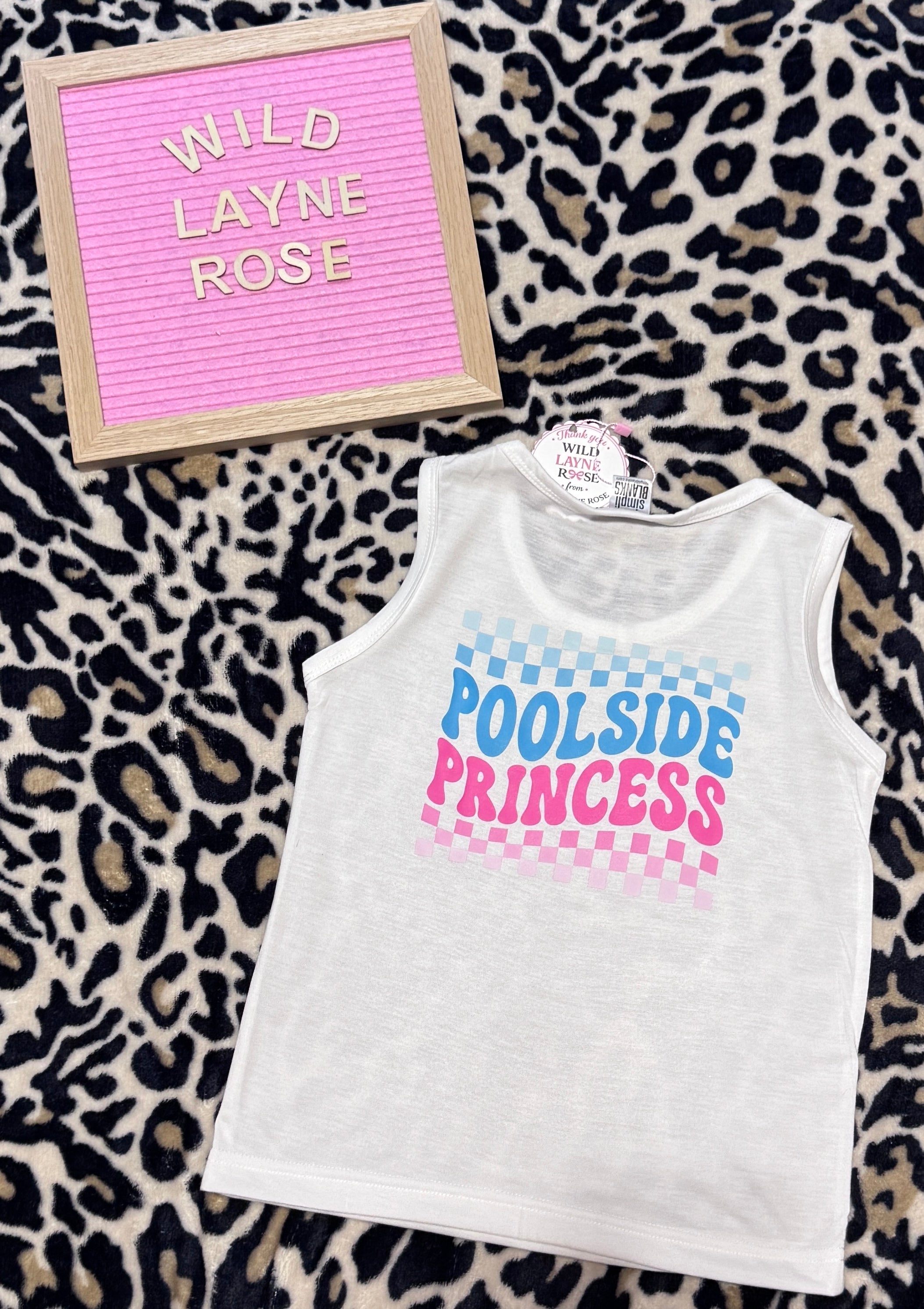 💦Poolside Princess Tank 🎀