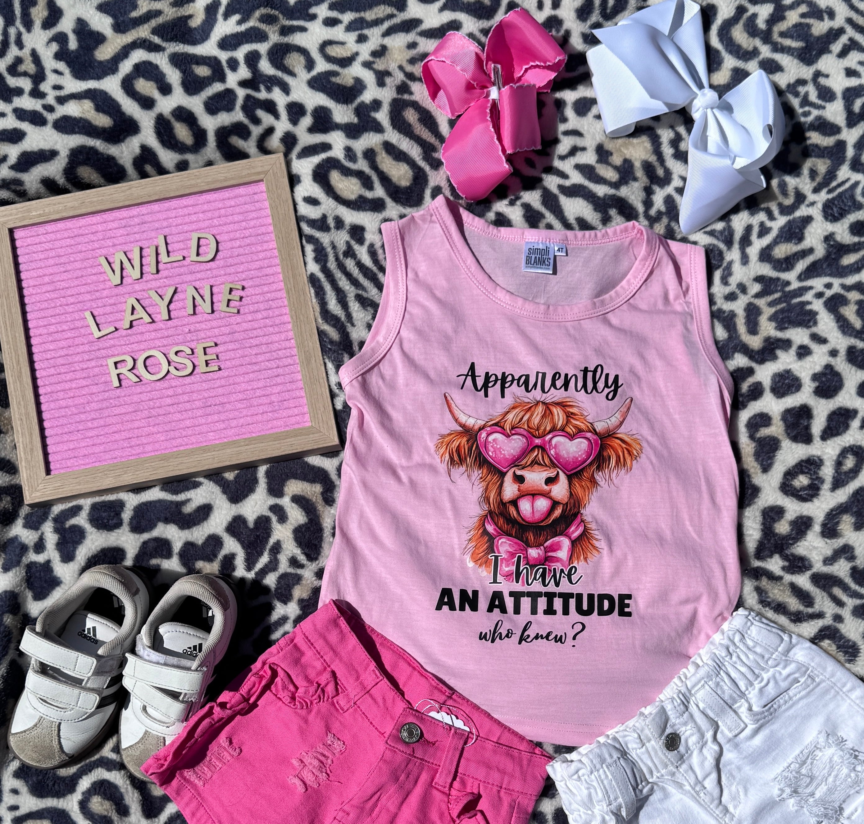 🎀Apparently "I Have an Attitude" Tank💓