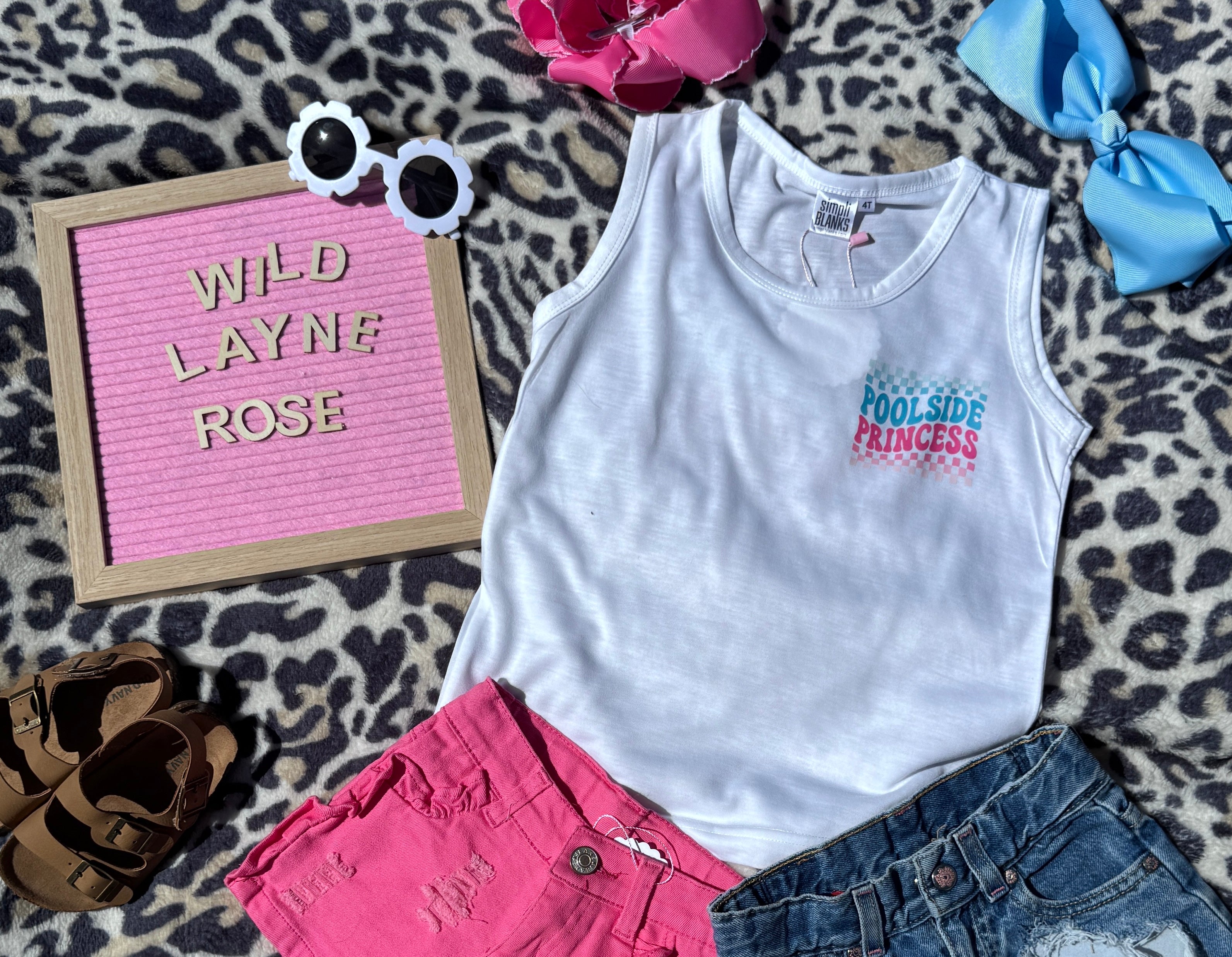 💦Poolside Princess Tank 🎀