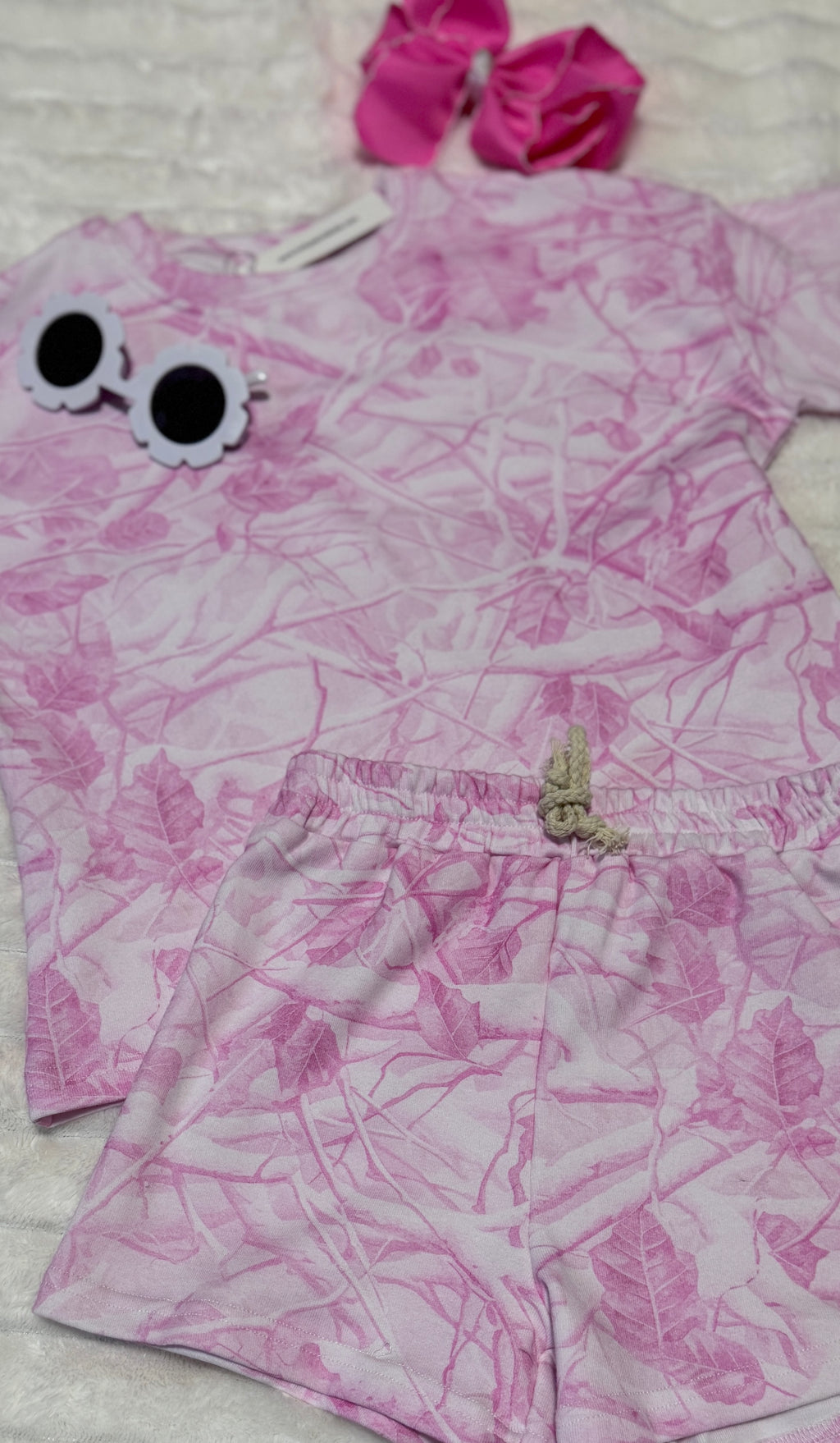 Pink Camo Lounge Set
