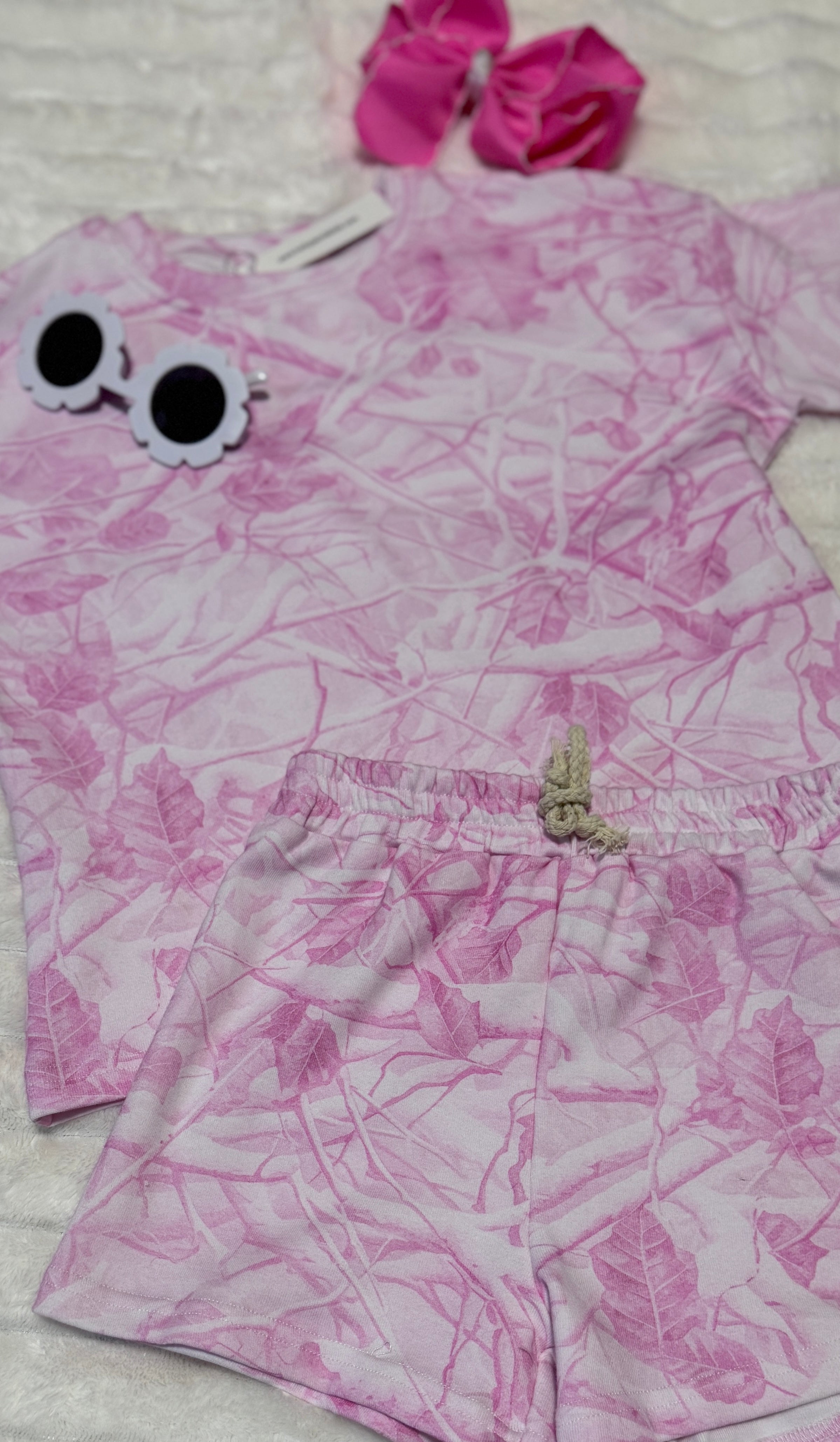Pink Camo Lounge Set