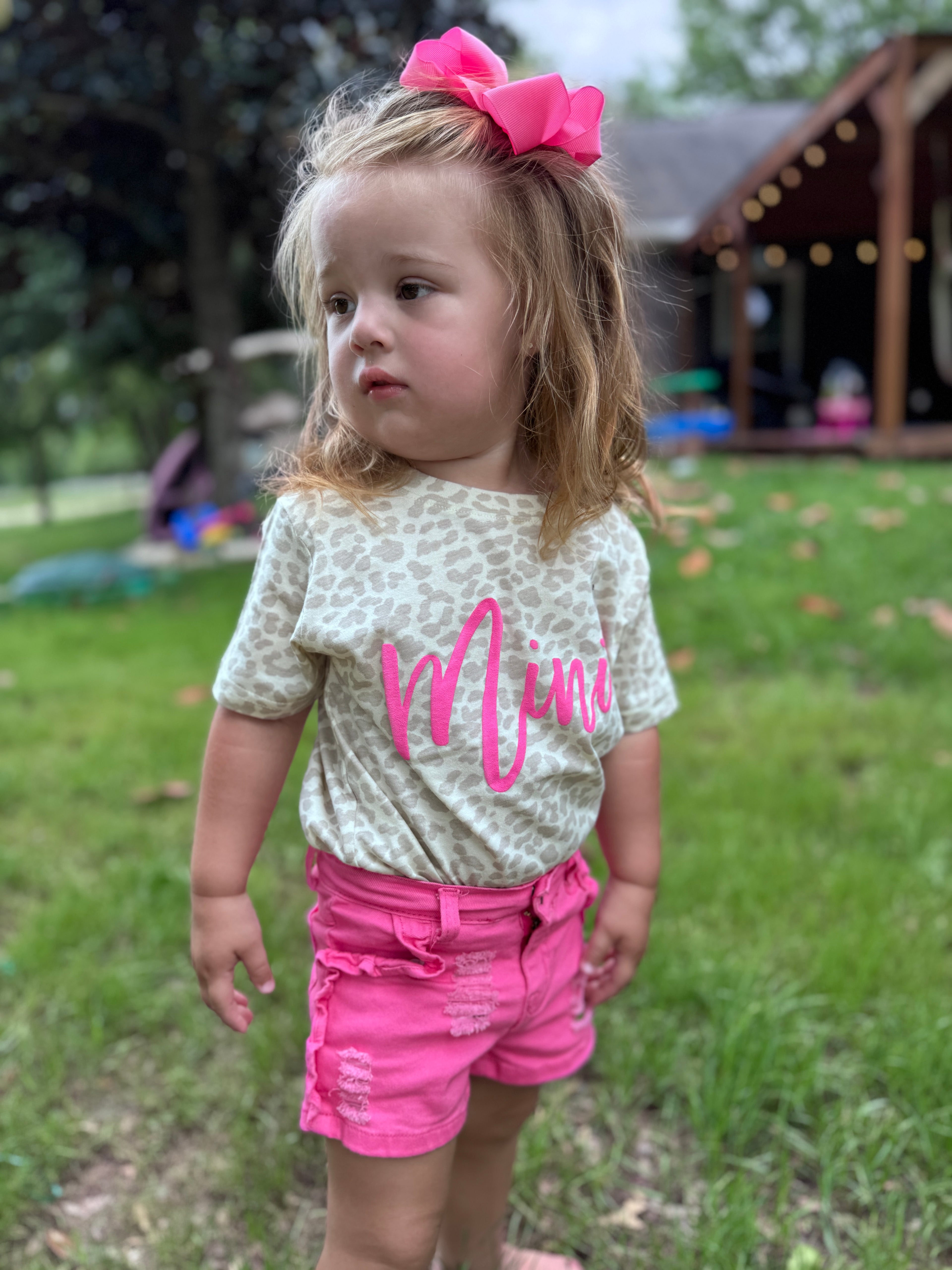 Leopard Mini Tee