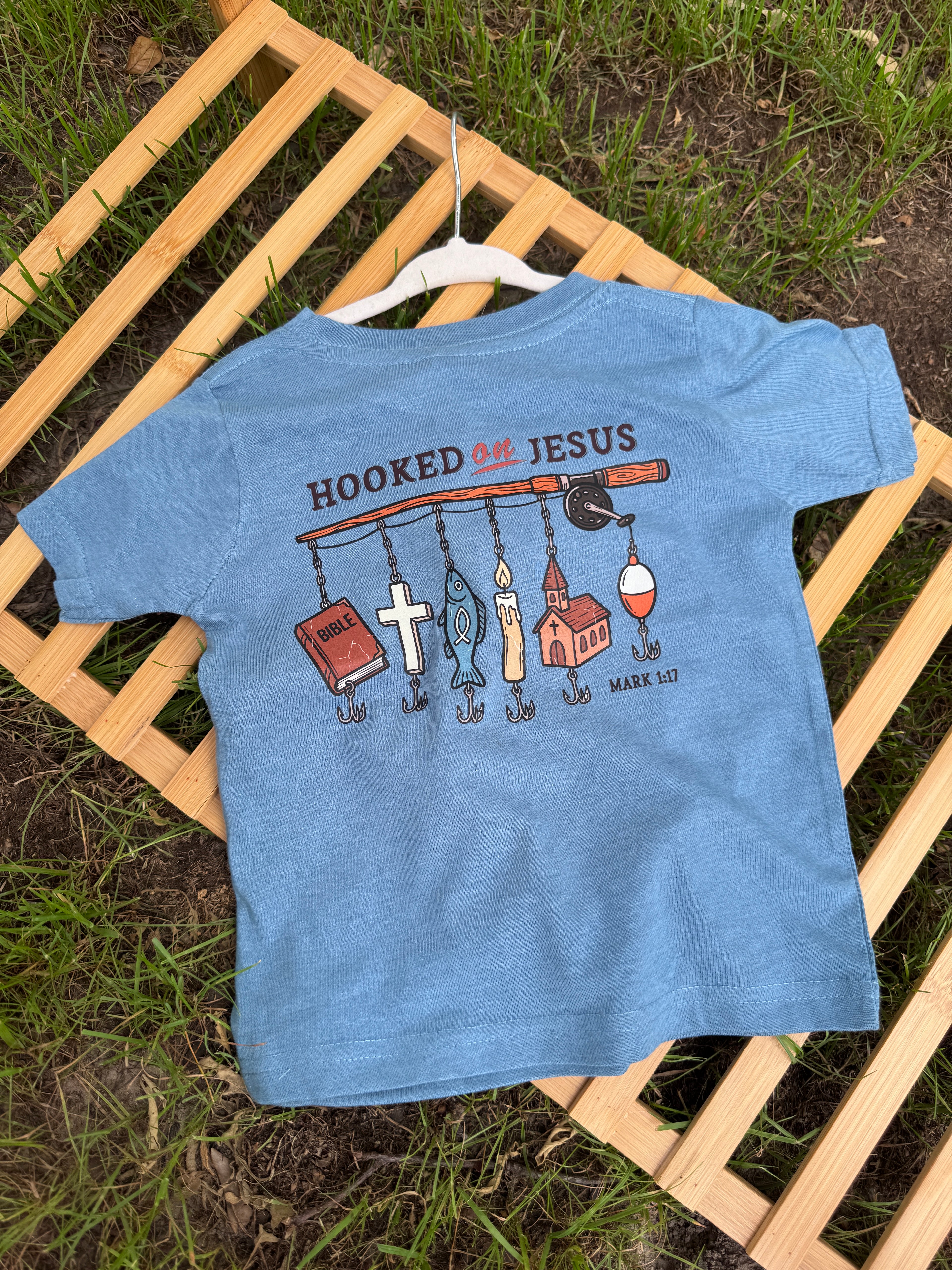 ✨Hooked on Jesus Tee