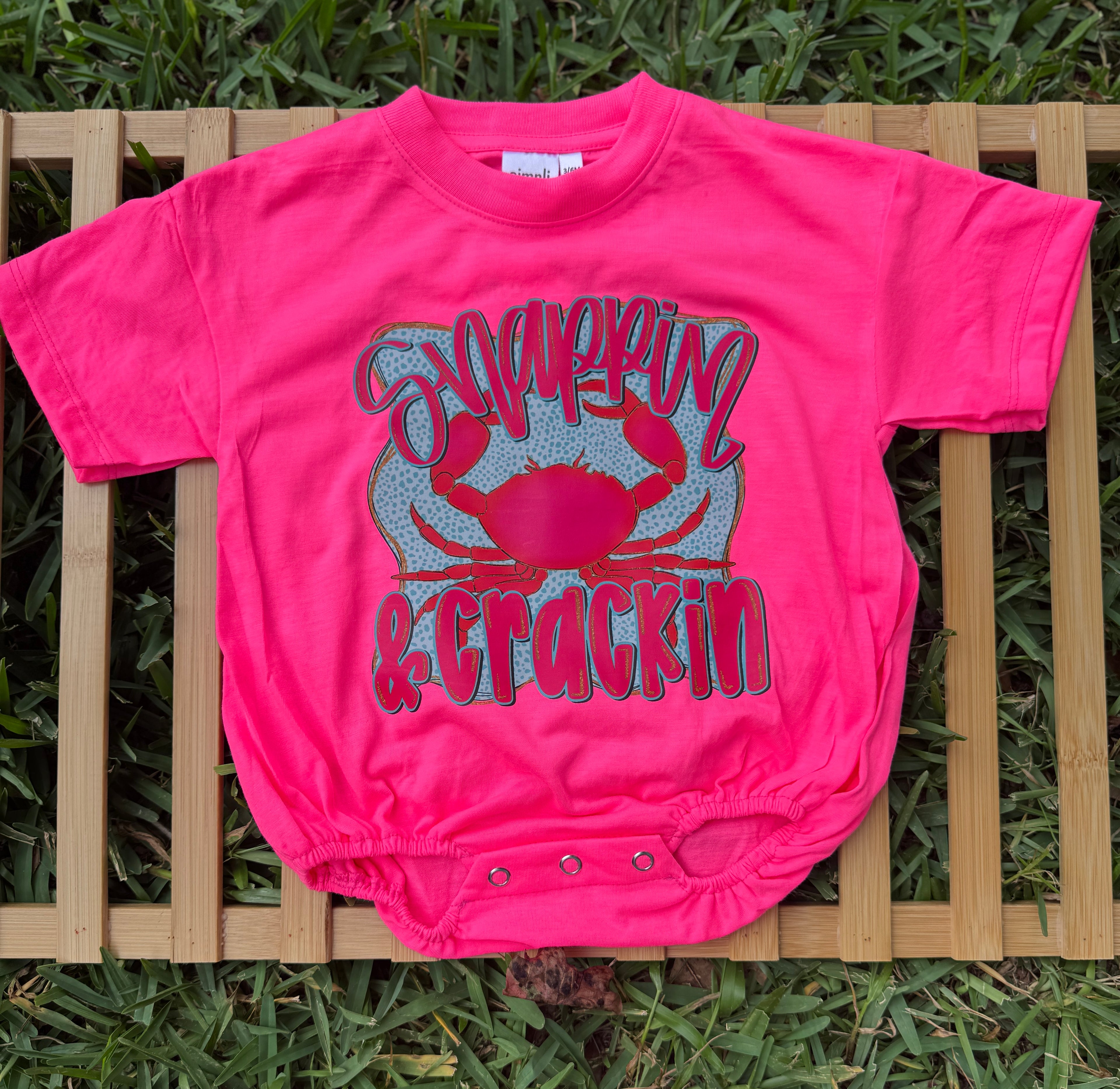 Snappin' & Crackin' Bubble Romper