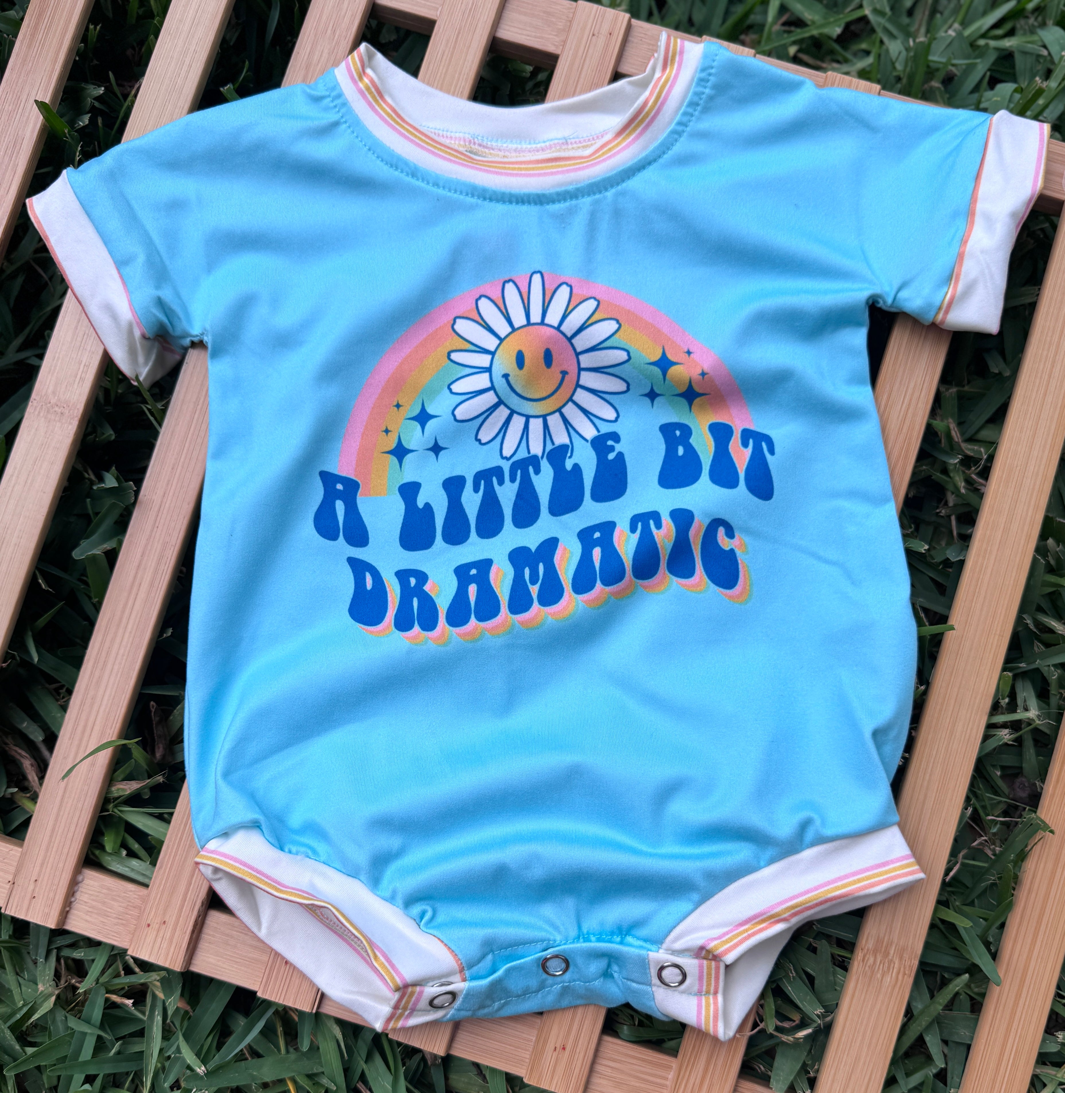 🌼 A Little Bit Dramatic Bubble Romper