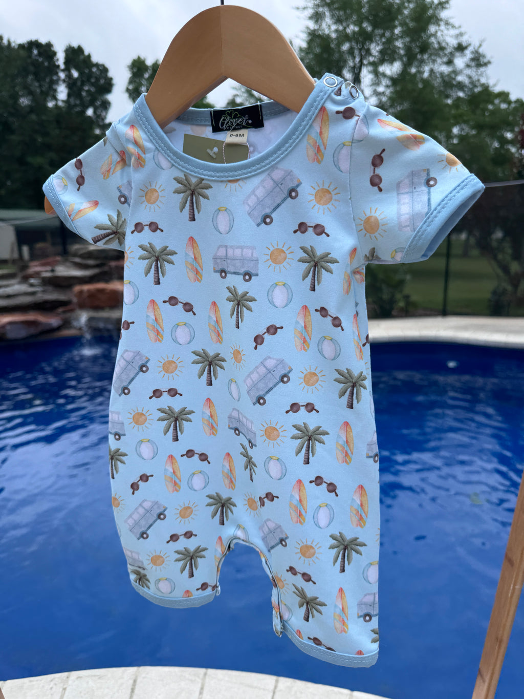 Sunshine & Surf Bamboo Romper