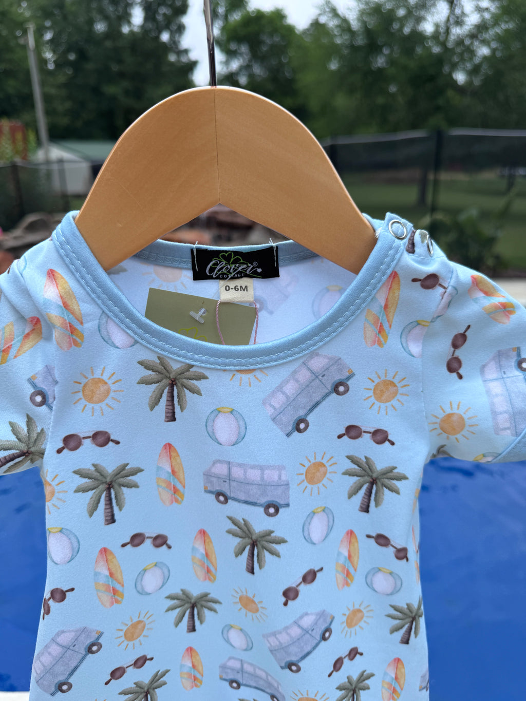 Sunshine & Surf Bamboo Romper