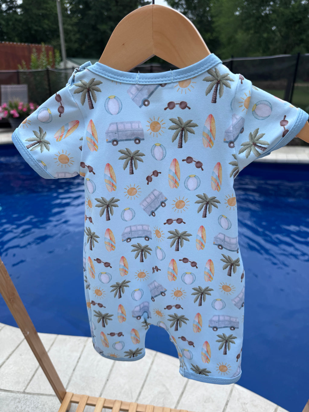 Sunshine & Surf Bamboo Romper
