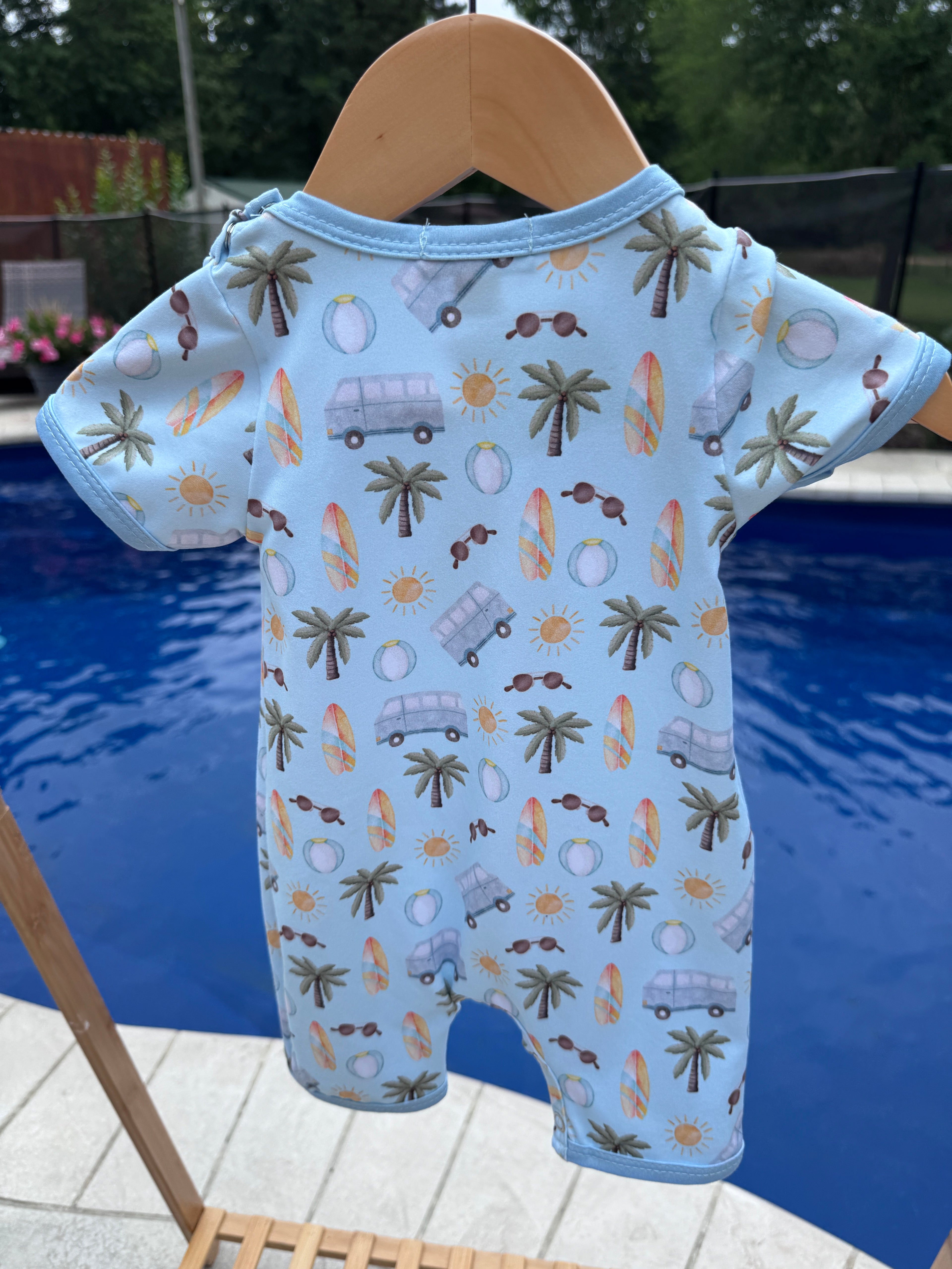 Sunshine & Surf Bamboo Romper