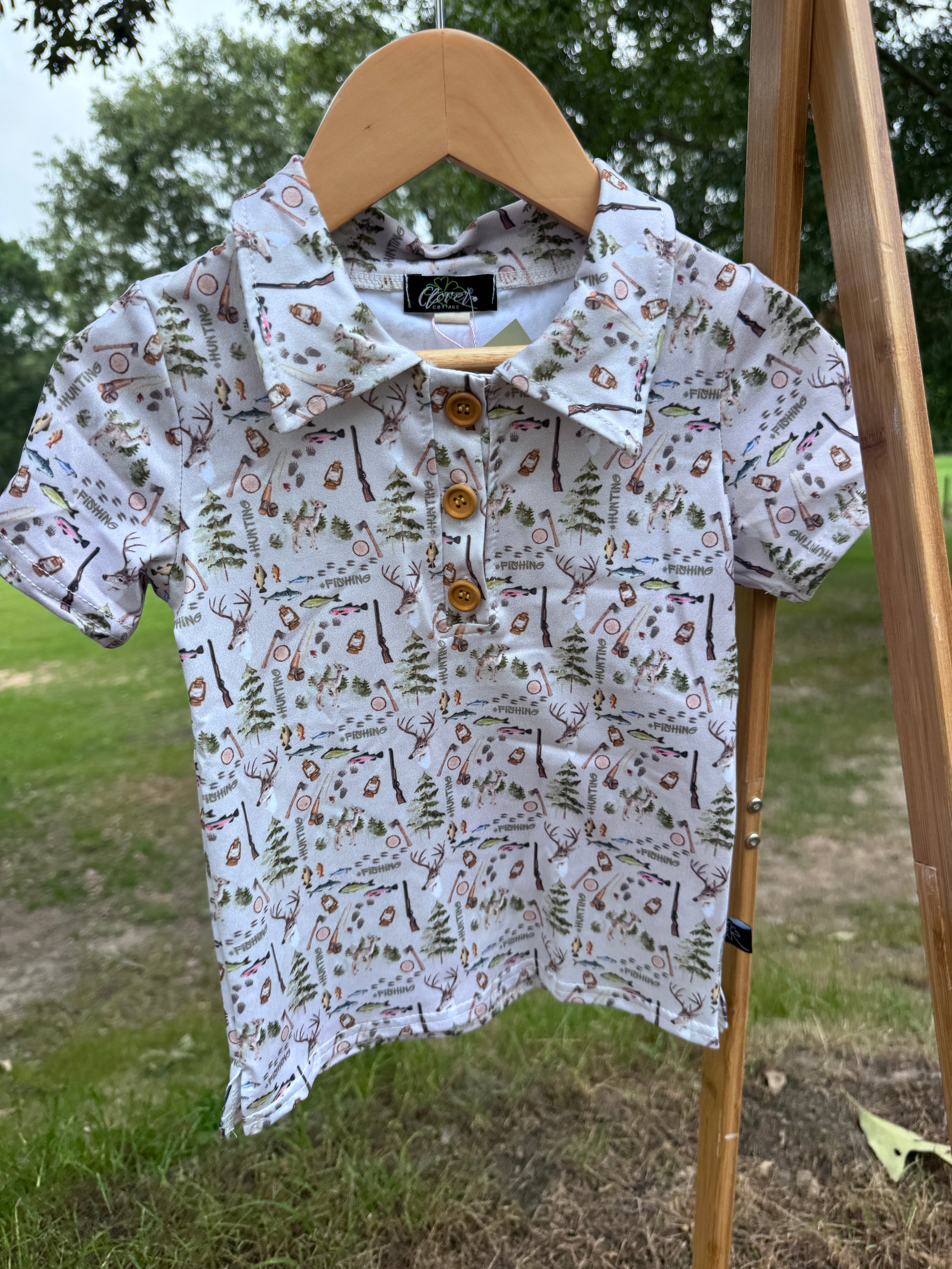 Outdoorsman Polo Tee