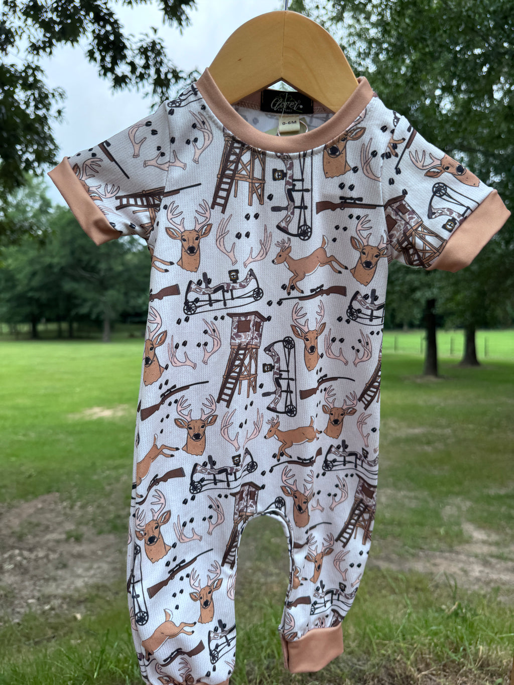 Little Hunter Bamboo Romper