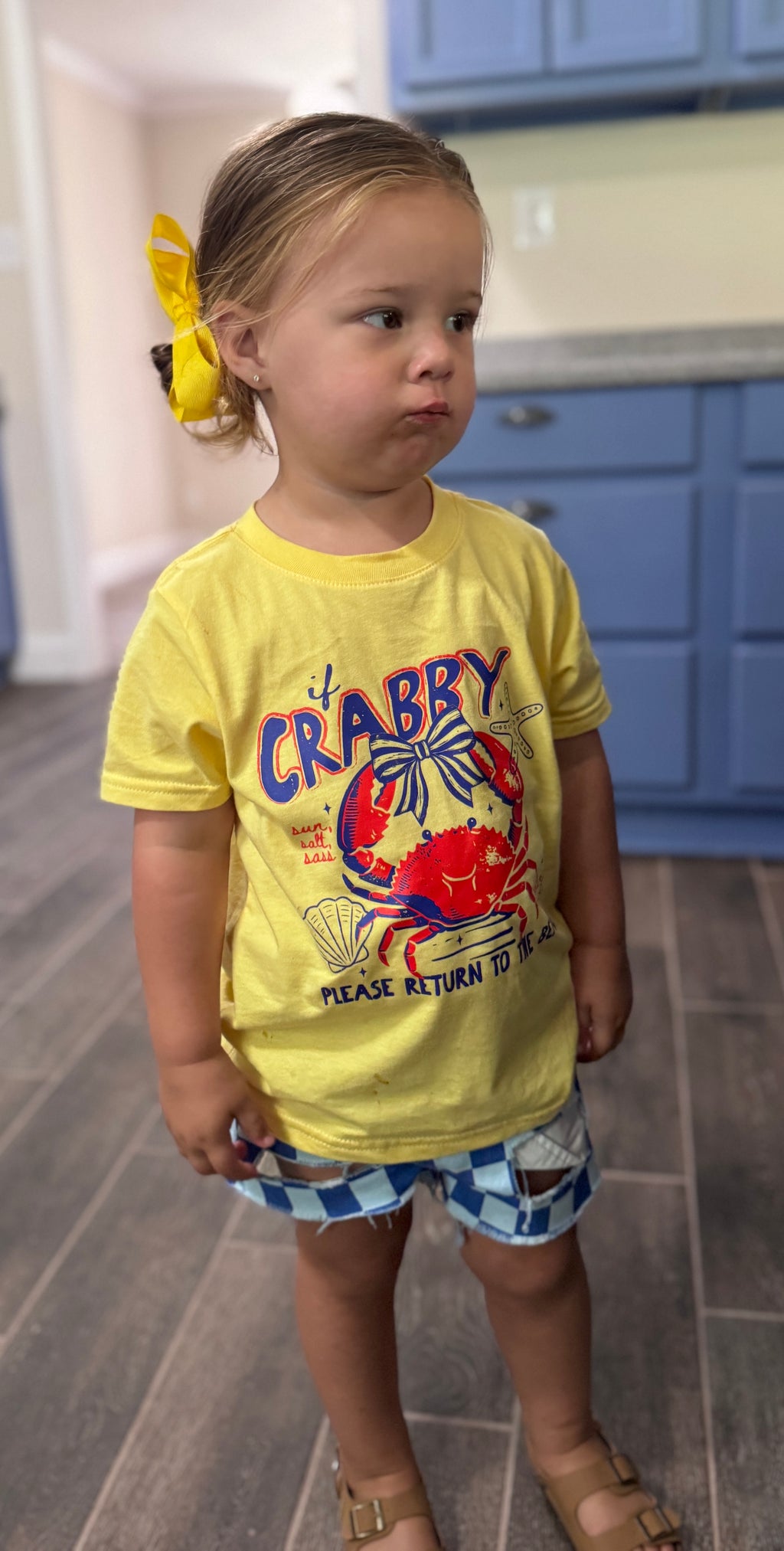 🦀 If Crabby, Please Return To The Beach Tee