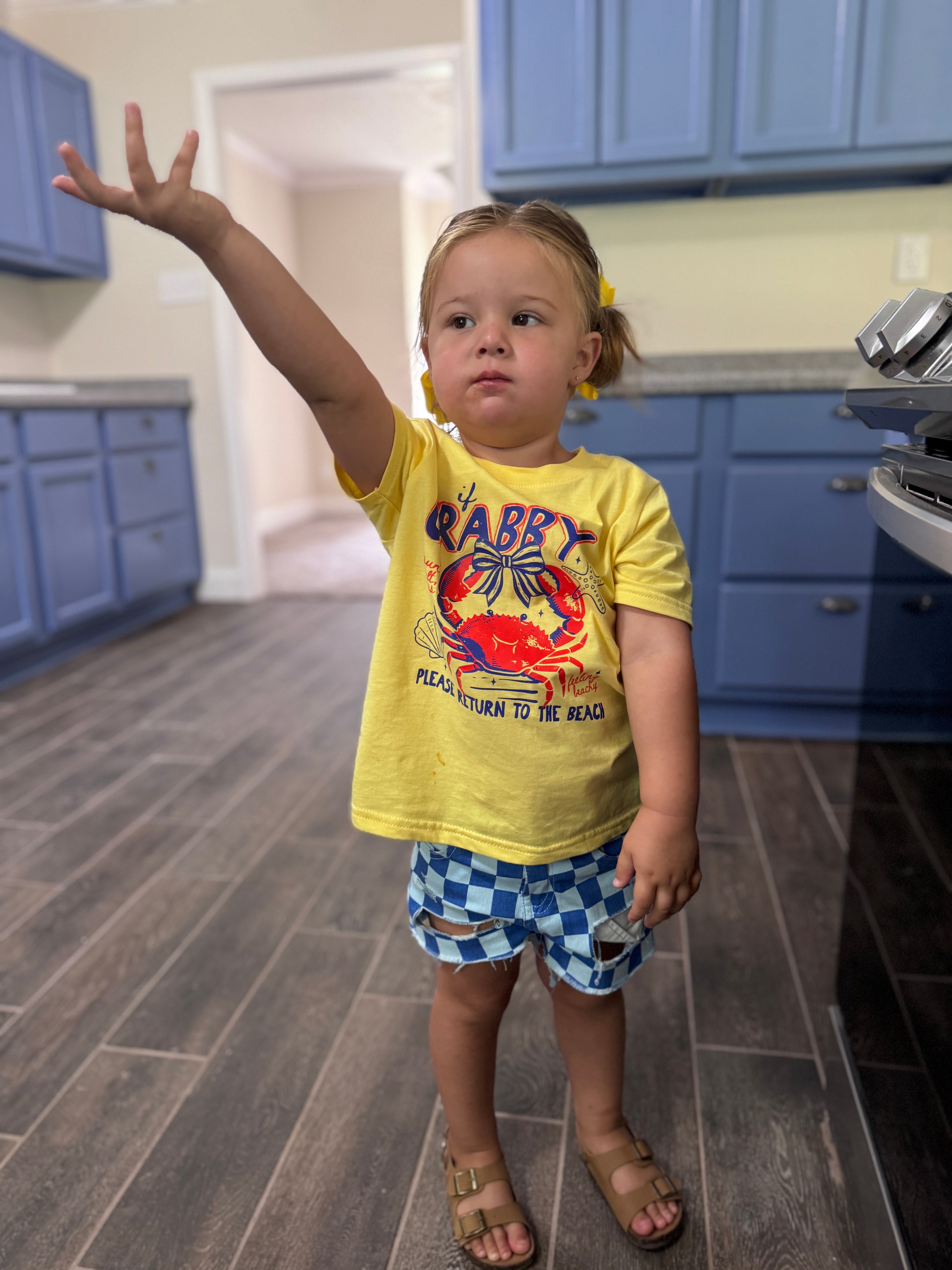🦀 If Crabby, Please Return To The Beach Tee