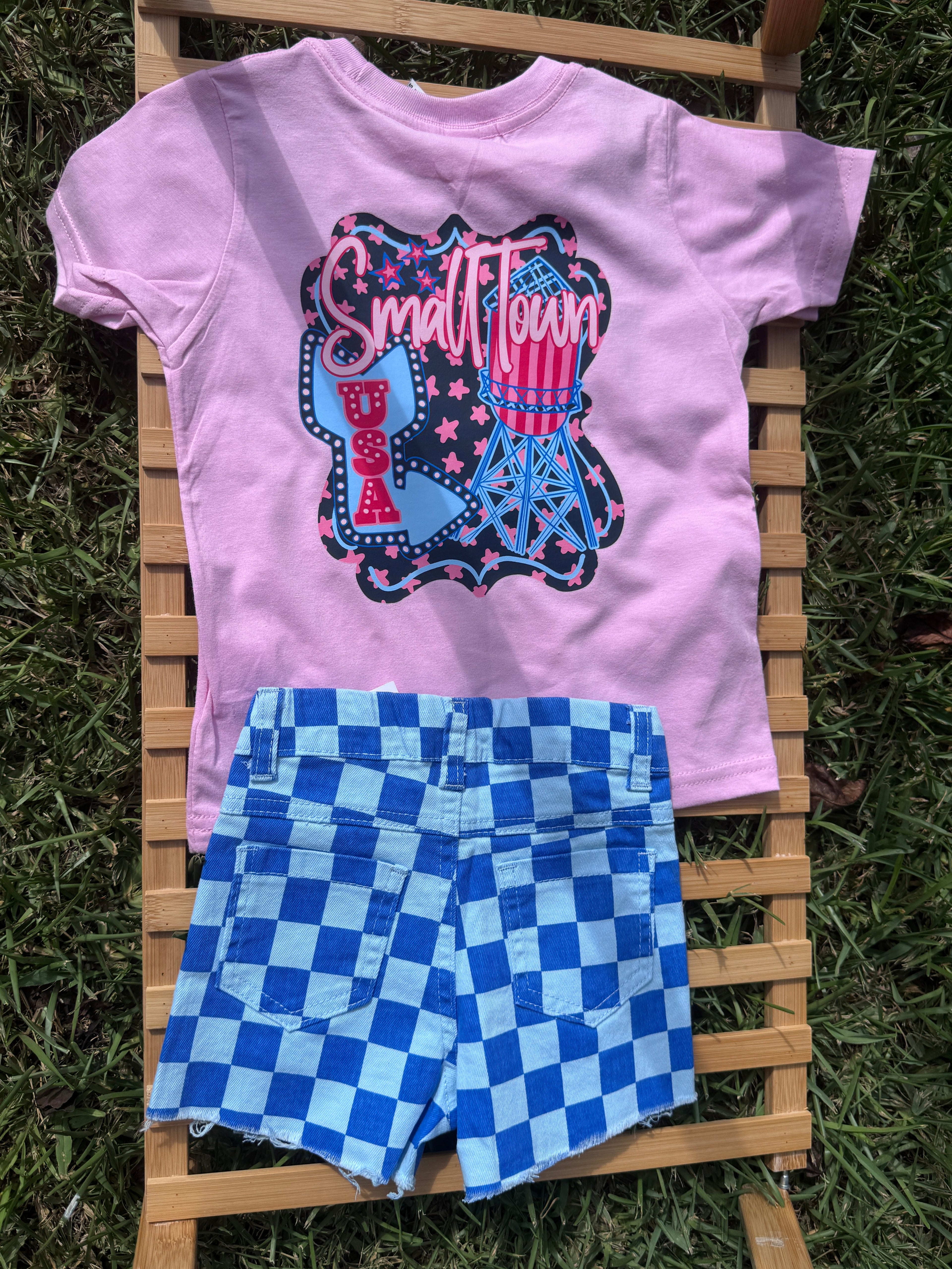 Small Town USA Girls Tee