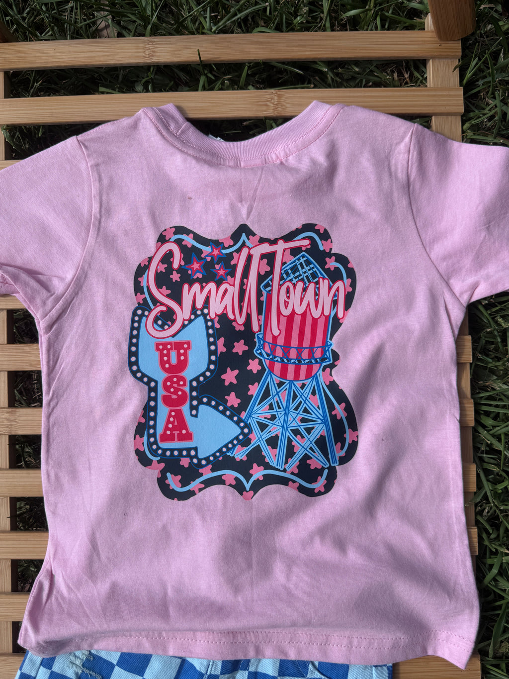 Small Town USA Girls Tee
