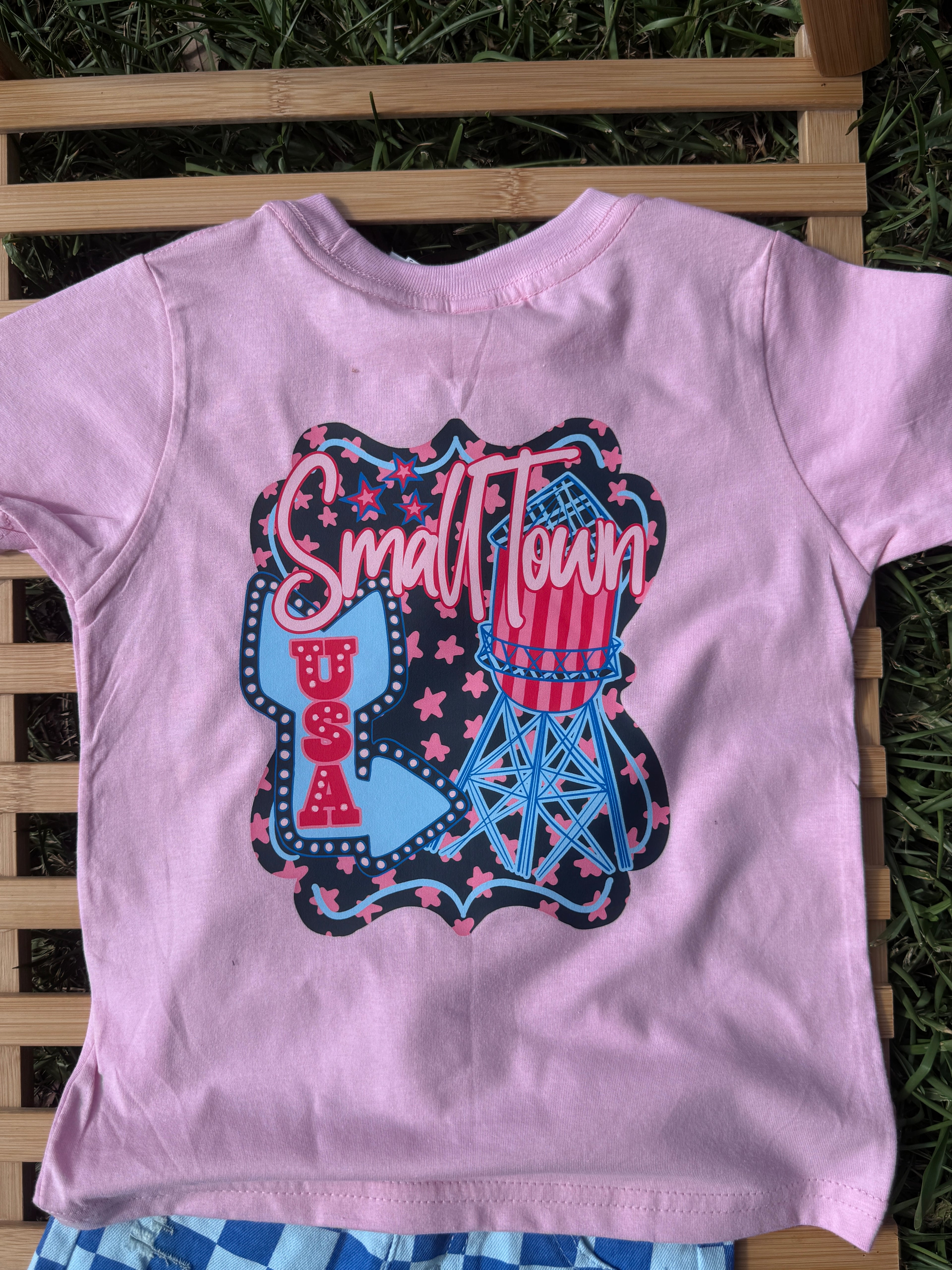 Small Town USA Girls Tee