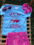 On My Way to Make Bad Decisions tee
