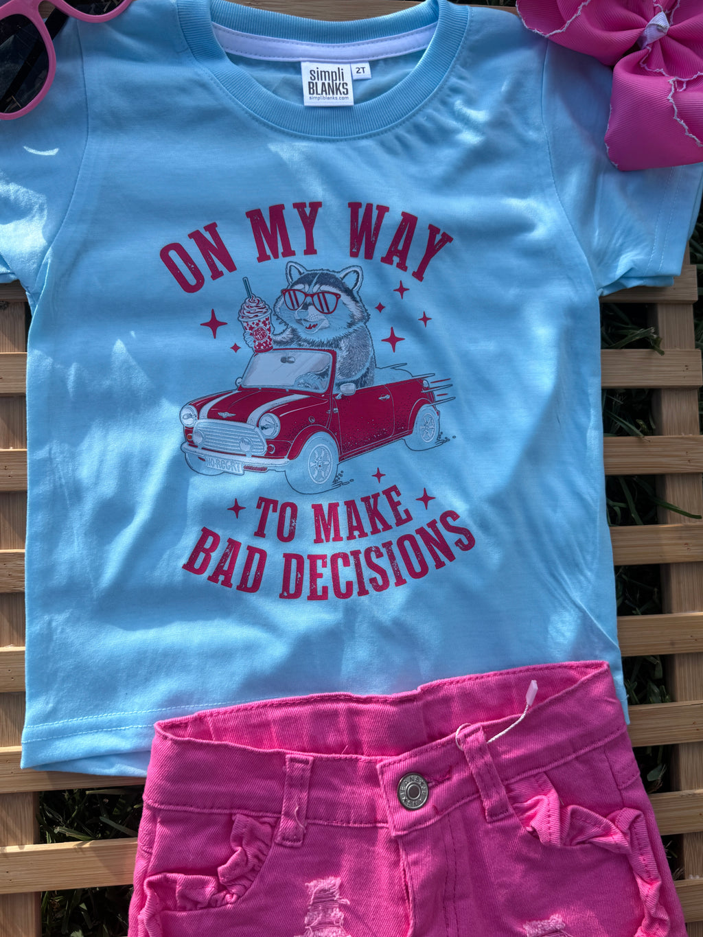 On My Way to Make Bad Decisions tee