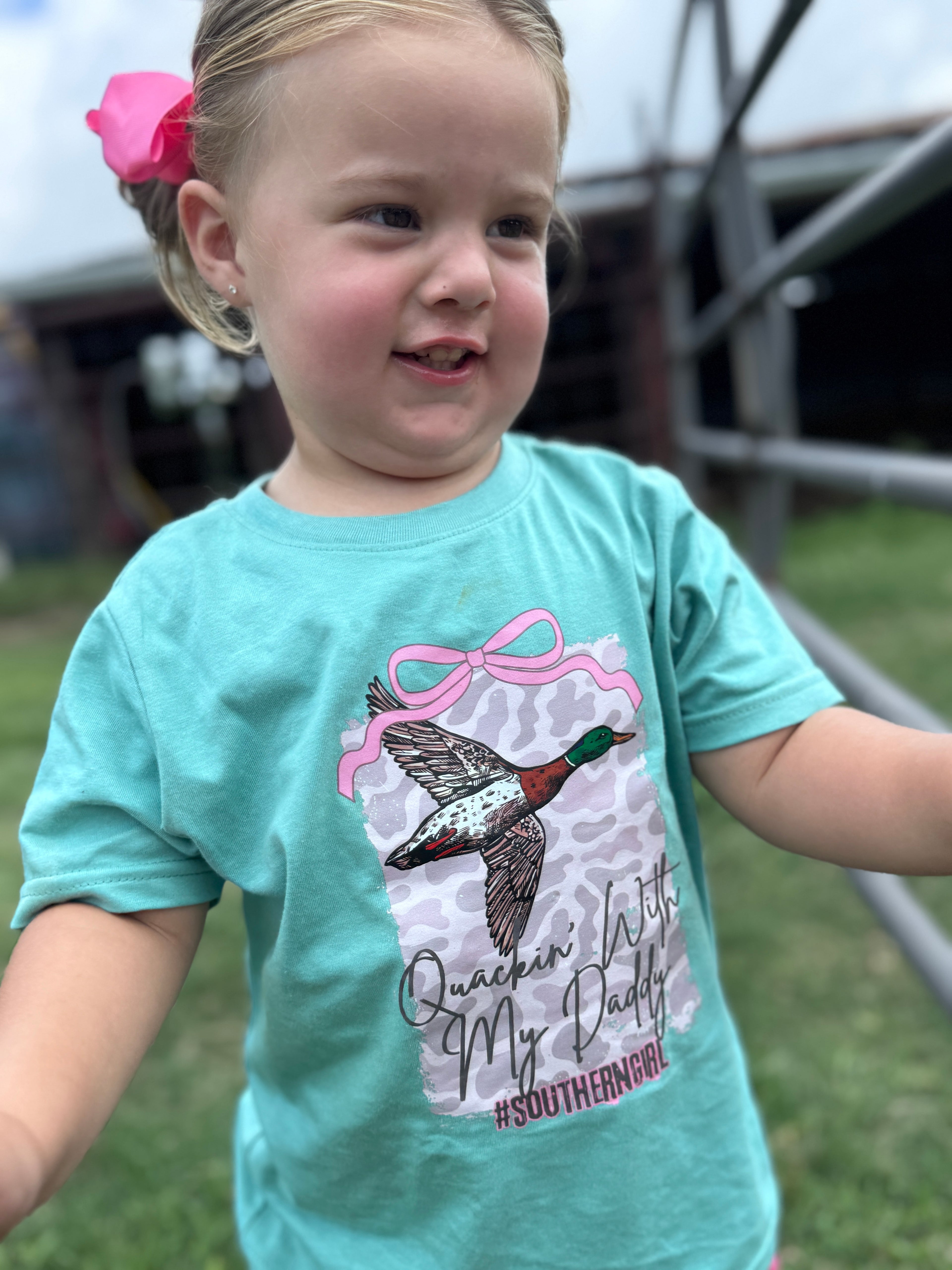 Quackin’ With My Daddy Tee 🦆🎀