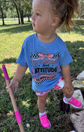 💖Pink Bow " For Complaints About My Attitude" Graphic Tee