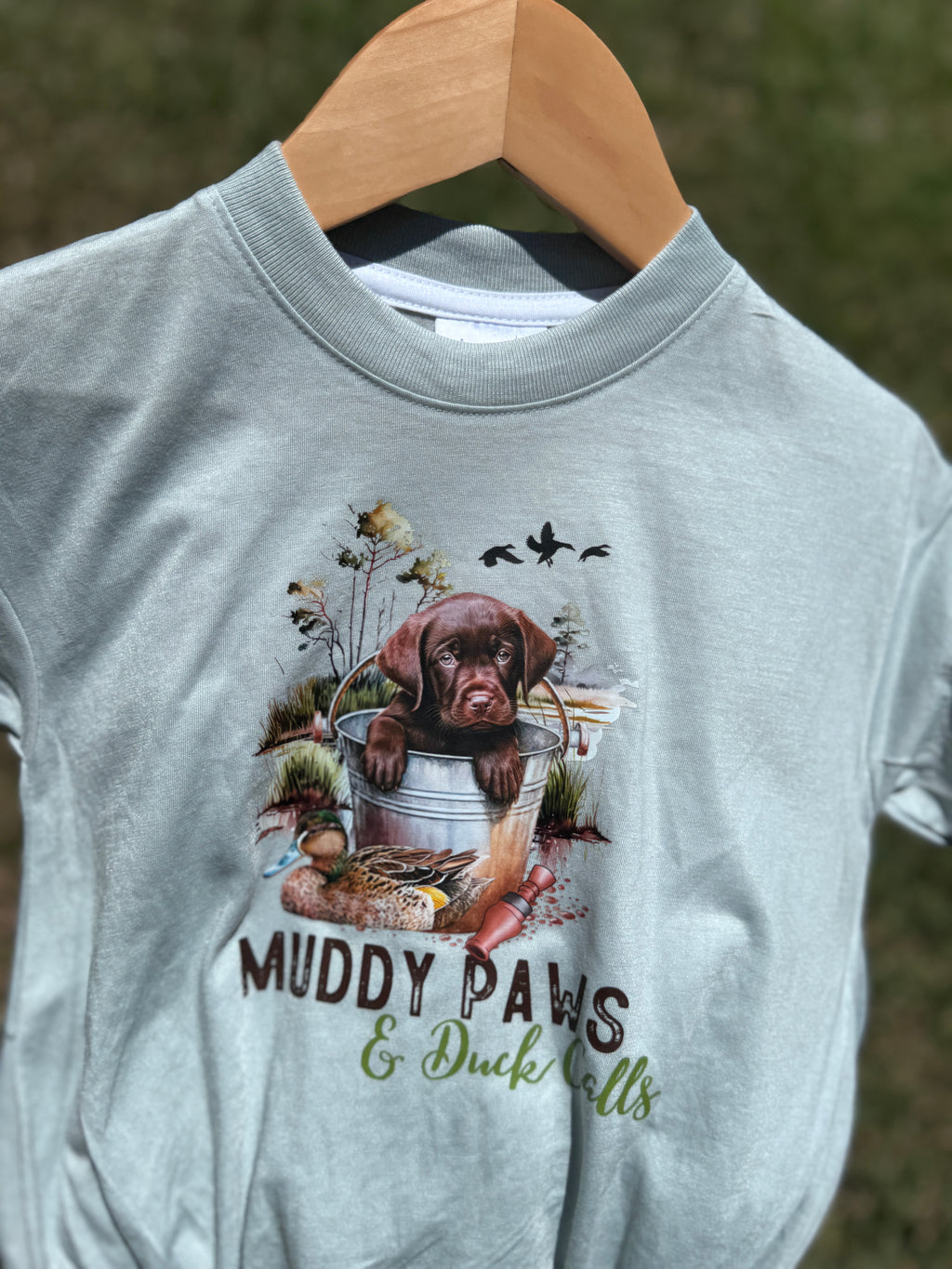 🦆 Muddy Paws & Duck Calls Bubble Romper