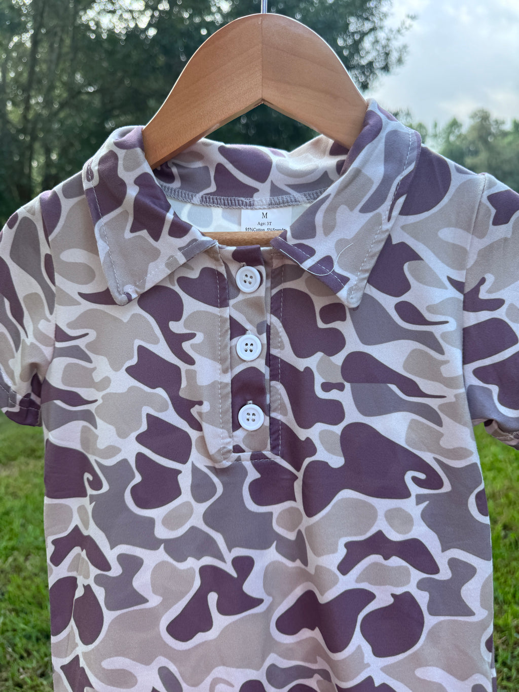 🦆 Classic Duck Camo Performance Polo