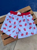 🦀Seersucker Crab Swimsuit