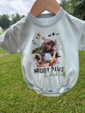 🦆 Muddy Paws & Duck Calls Bubble Romper