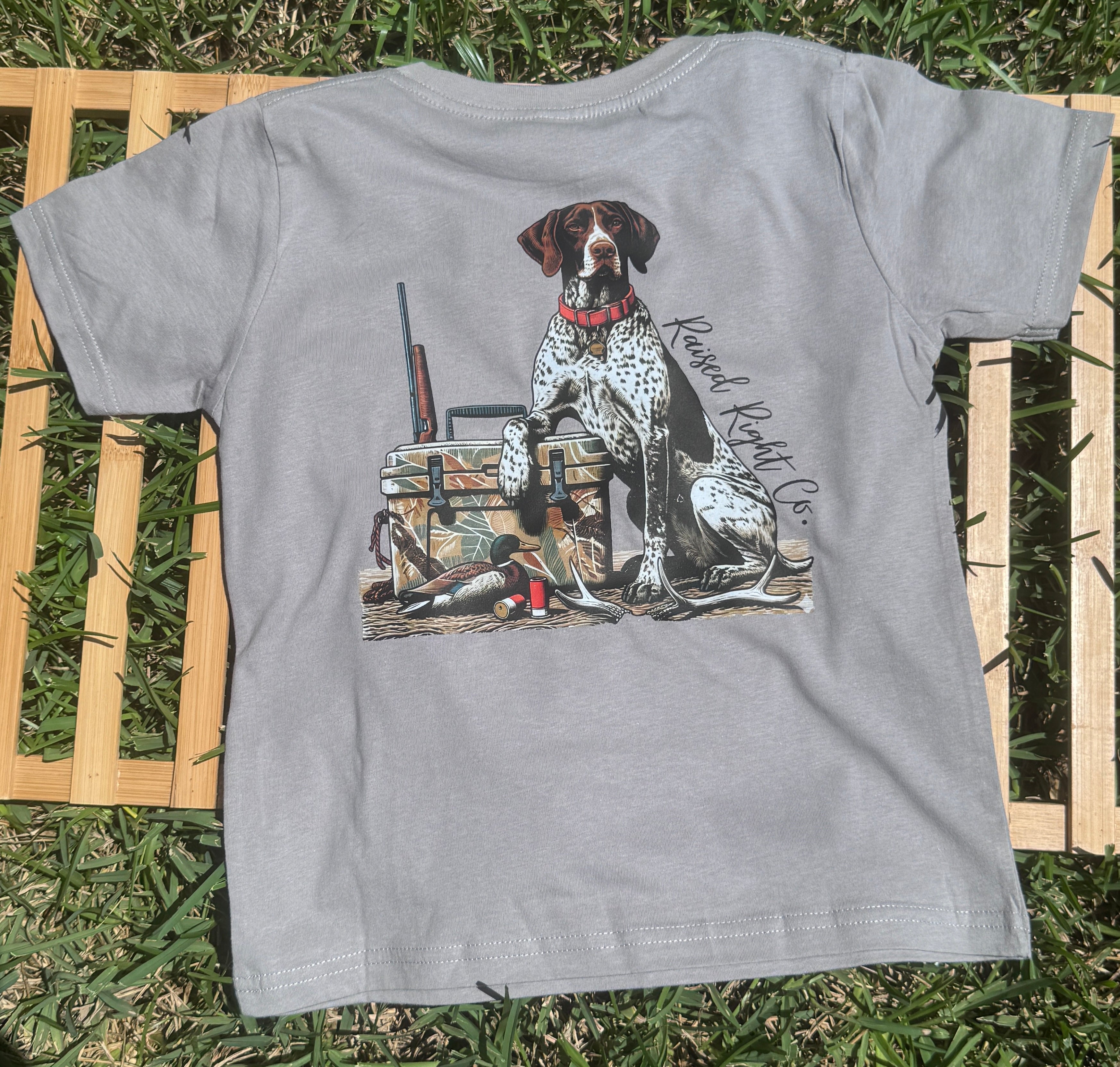 Raised Right Co. Hunting Dog Toddler Tee
