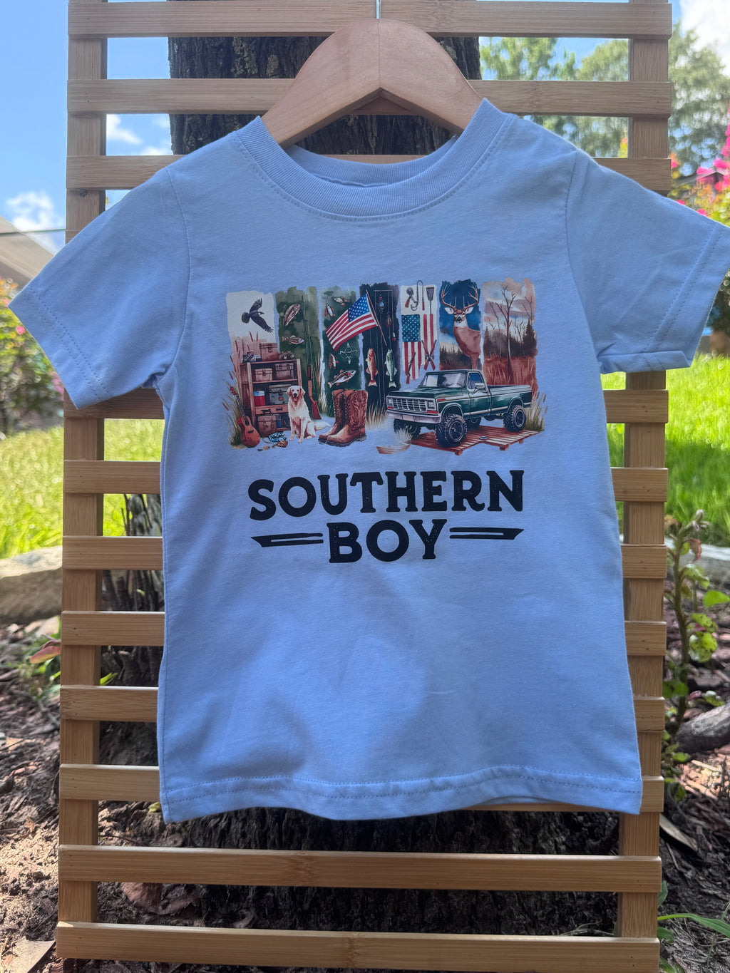 Southern Boy Graphic Toddler Tee