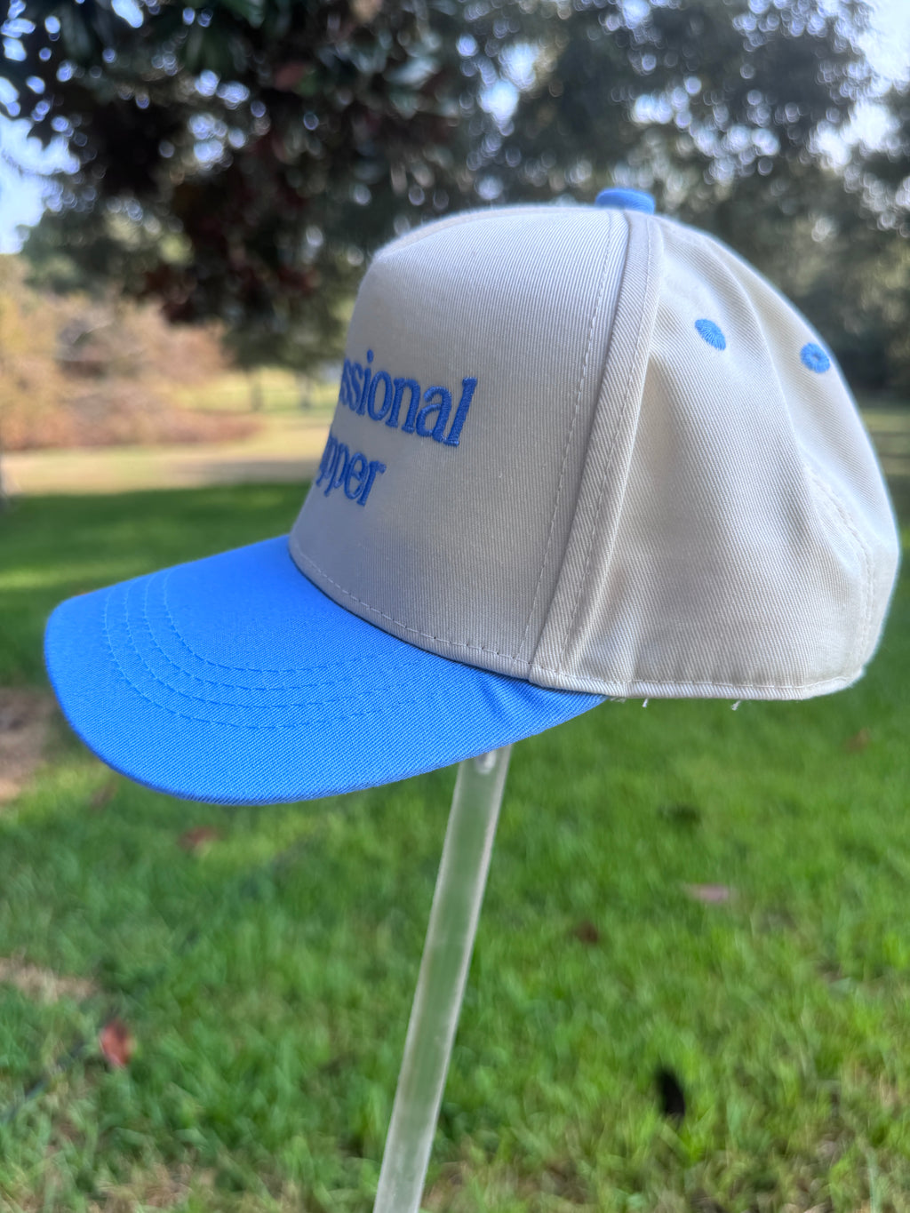 Professional Yapper Snapback Hat 💙🧢
