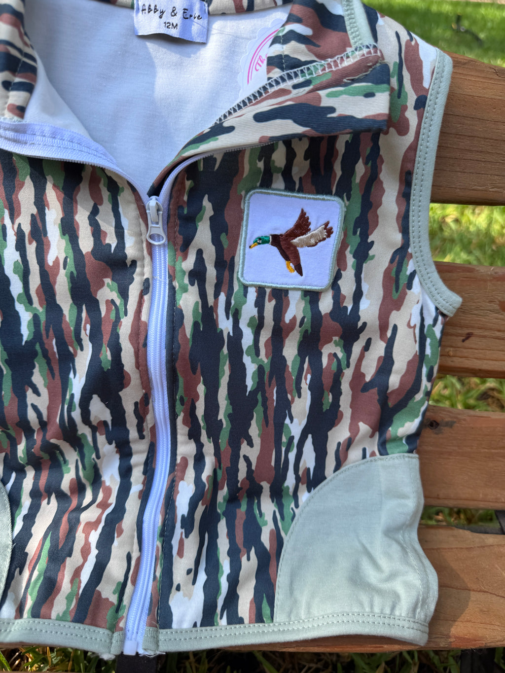 Camo Duck Hunting Vest 🦆