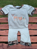 Little Outdoorsman Camo Romper 🦌🦃🦆