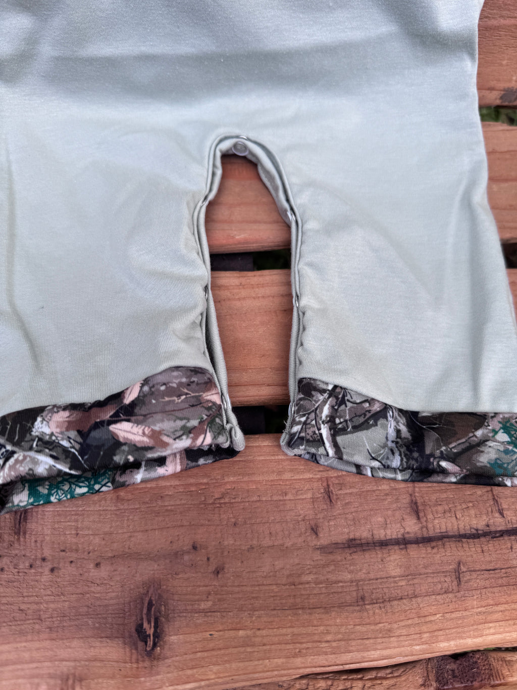 Little Outdoorsman Camo Romper 🦌🦃🦆