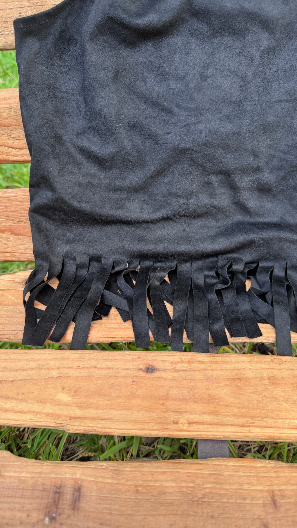 Black Fringe Western Tank 🖤🤠