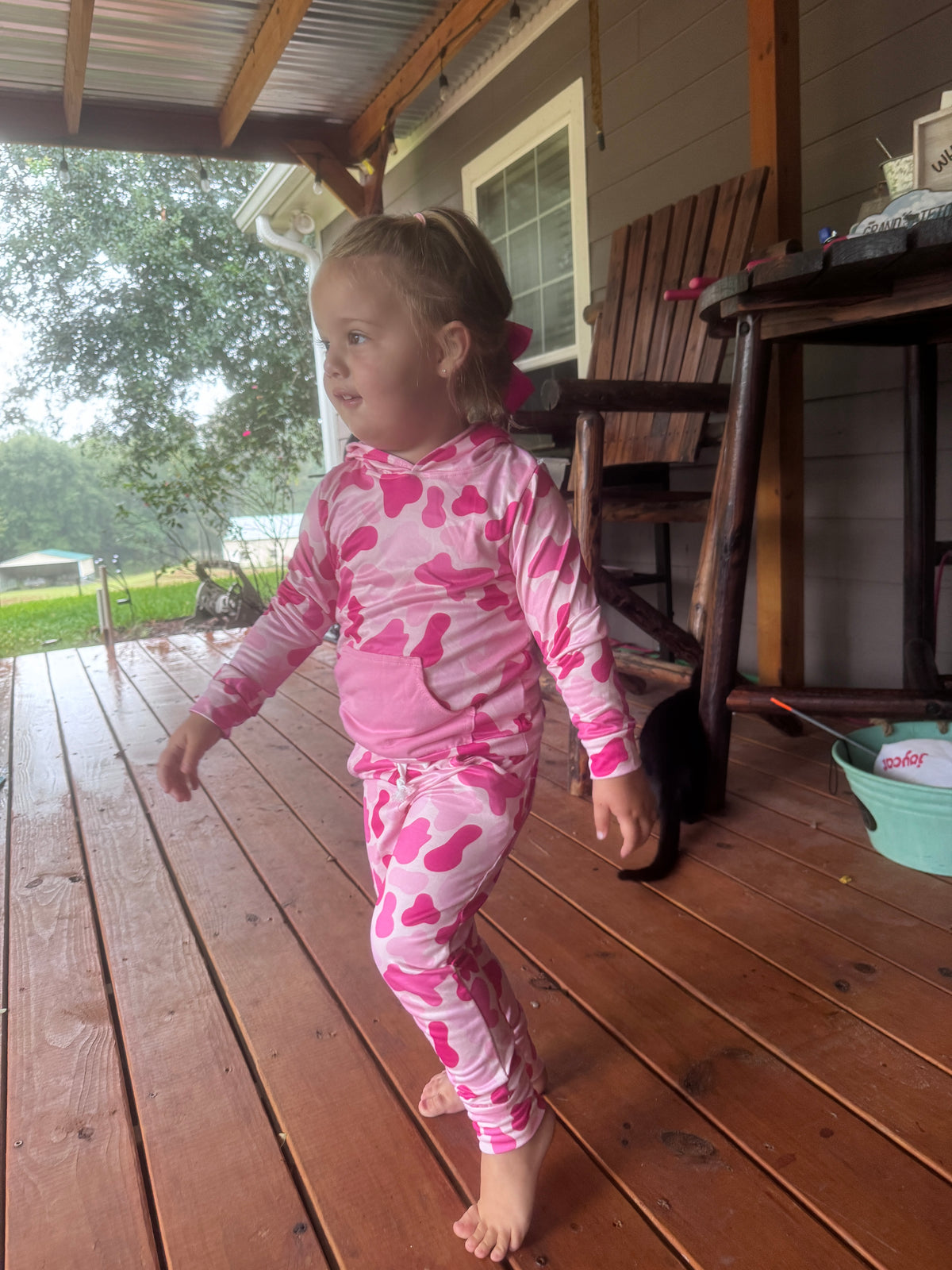 Pretty in Pink Camo Hoodie