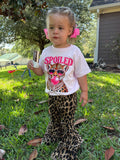 Spoiled Leopard Graphic Tee